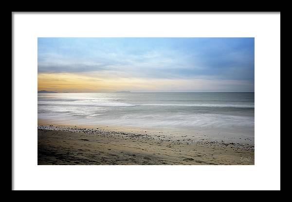 Serene Beach Vibes - Framed Print