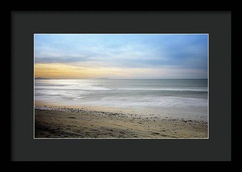 Serene Beach Vibes - Framed Print
