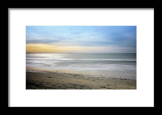 Serene Beach Vibes - Framed Print