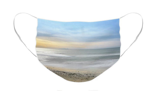 Serene Beach Vibes - Face Mask