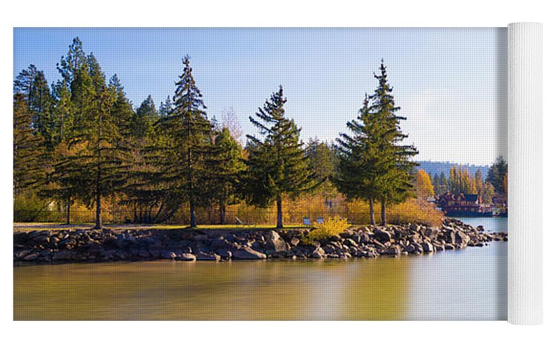 Tahoe Shore - Yoga Mat