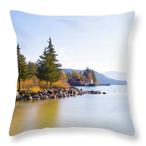 Tahoe Shore - Throw Pillow