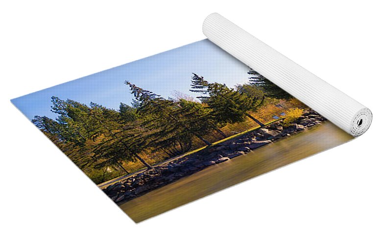 Tahoe Shore - Yoga Mat