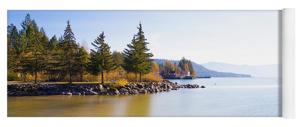 Tahoe Shore - Yoga Mat