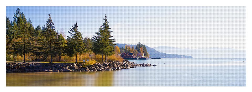 Tahoe Shore - Yoga Mat