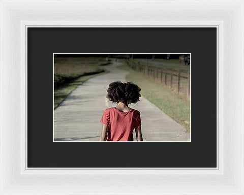 Walk This Way - Framed Print
