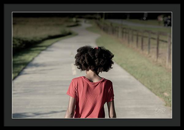 Walk This Way - Framed Print