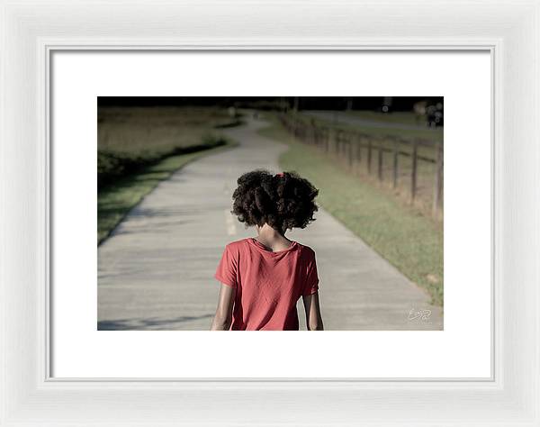 Walk This Way - Framed Print