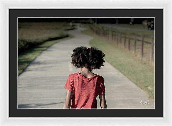 Walk This Way - Framed Print