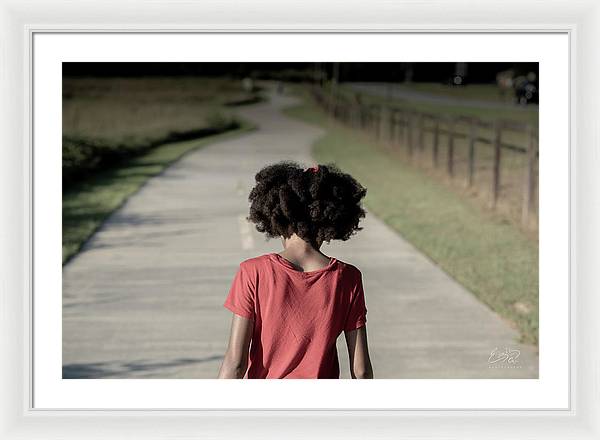 Walk This Way - Framed Print