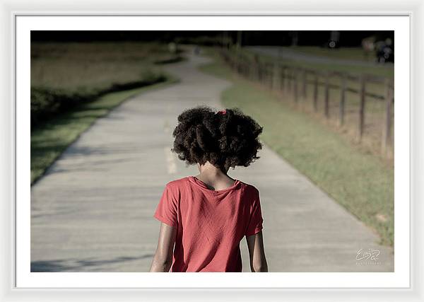 Walk This Way - Framed Print