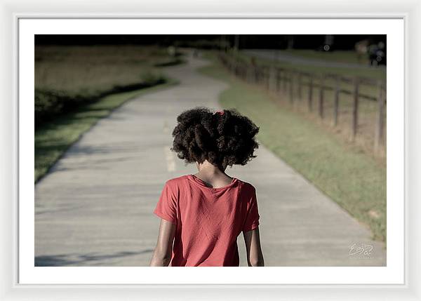 Walk This Way - Framed Print