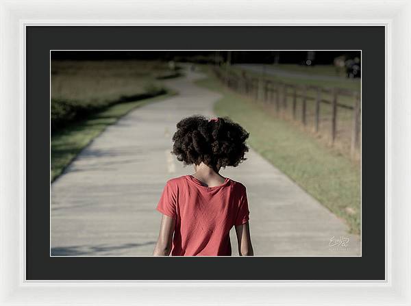 Walk This Way - Framed Print