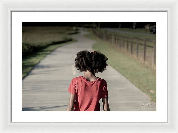 Walk This Way - Framed Print